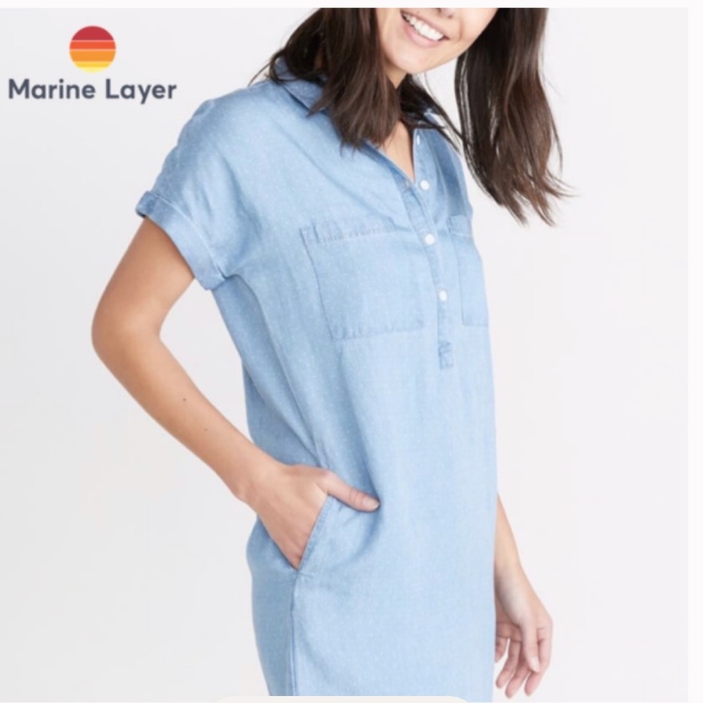 Marine Layer Rebecca Popover Dress - Picture 2 of 7